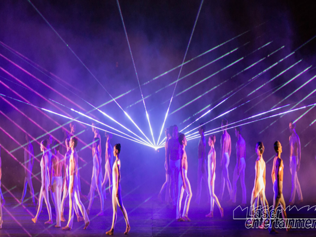 laserPink Floyd Ballet Roma 2015